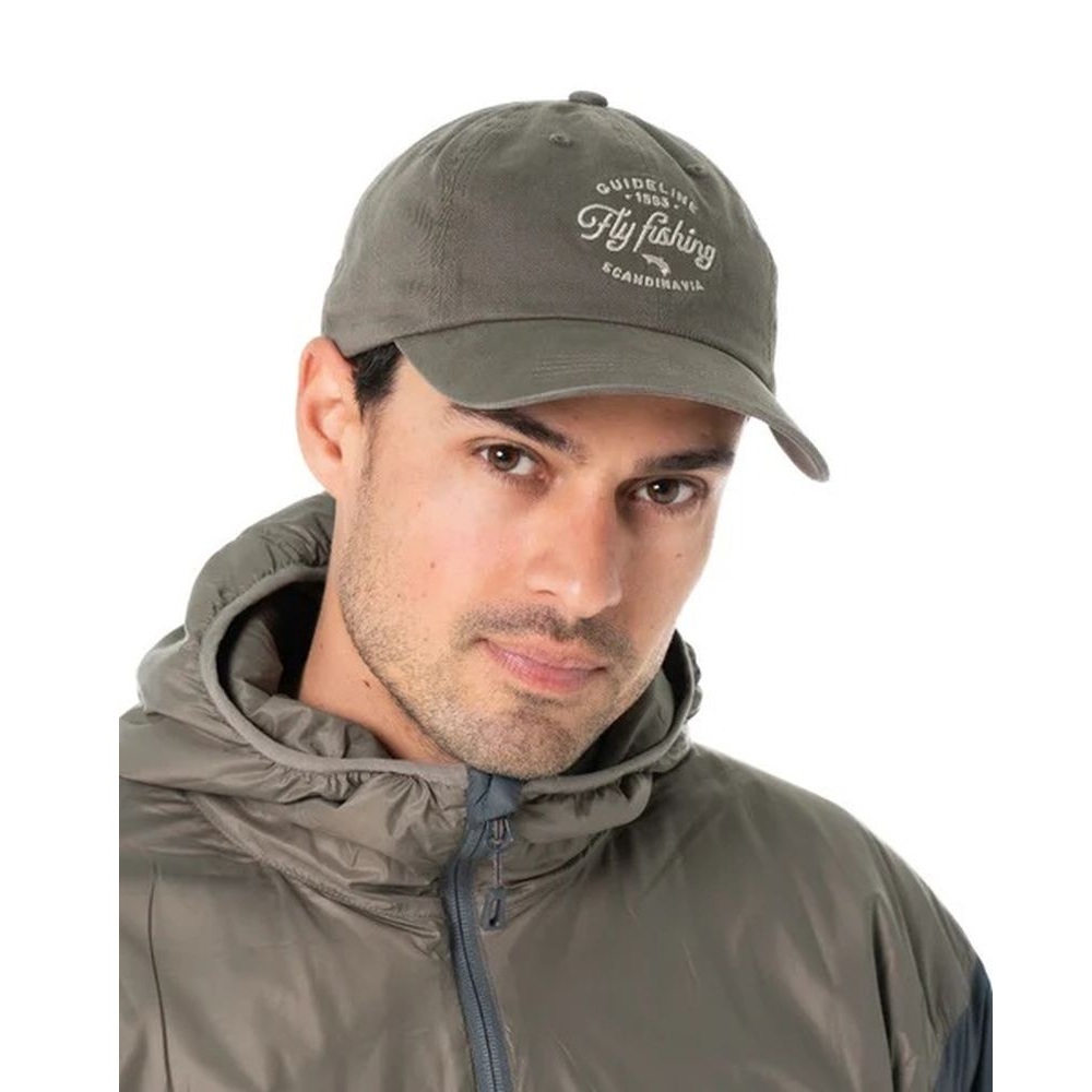 Guideline Fly Fishing Dad Cap Forest Grey Guideline Fly Fishing Dad Cap Forest Grey Capser