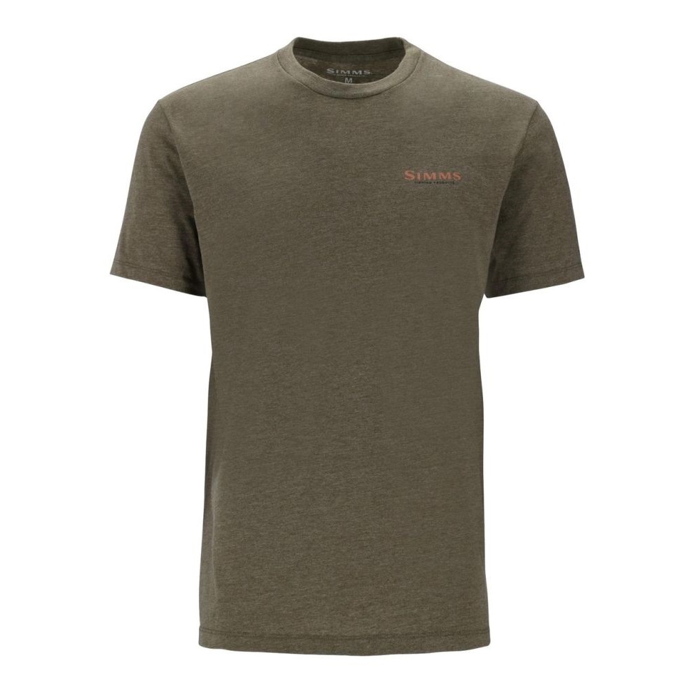 Simms Let It Fly T-Shirt Millitary Heather T-Shirt