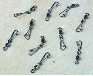 Rolling Swivel Med Hook Snap Rolling Swivel Med Hook Snap Sluklåser