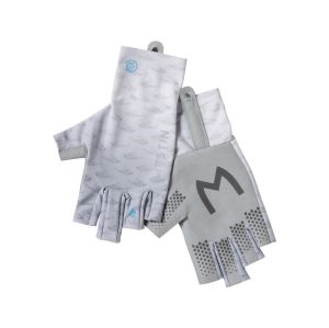 Westin Solar UPF Half Finger Glove Grey Westin Solar UPF Half Finger Glove Grey Hansker & Sokker