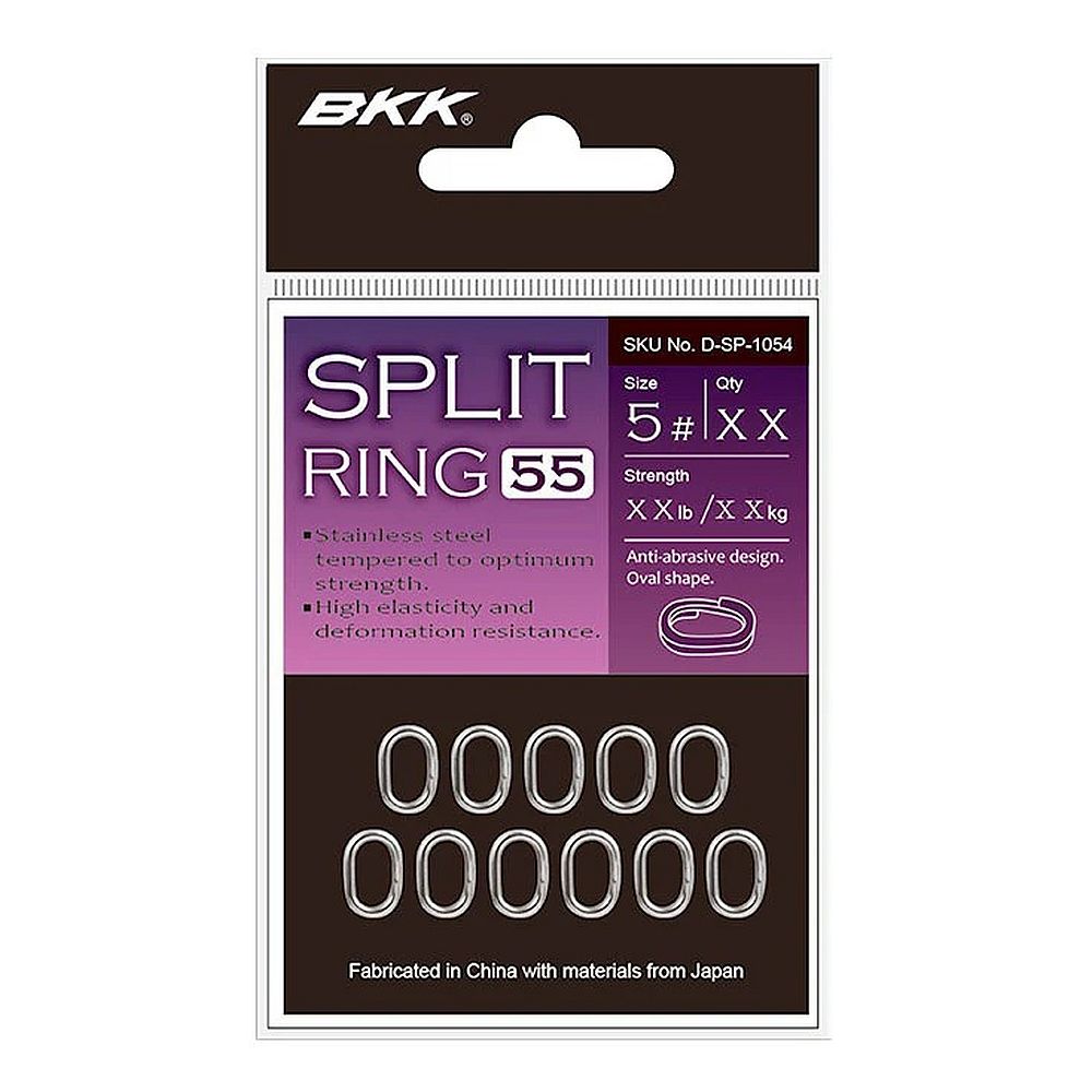 BKK Oval Splitring 55 Splittringer