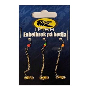 Ifish Enkelkrok Med Lenke Ifish Enkelkrok Med Lenke Isfiskekroker