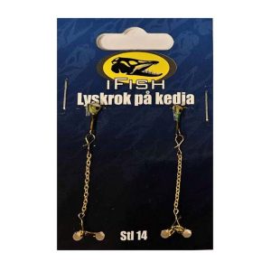 Ifish Lyskrok Med Lenke Ifish Lyskrok Med Lenke Isfiskekroker