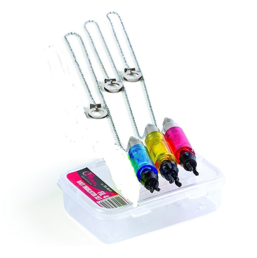 Bite Indicator Set Fil 3 Nappvarsler og Indikator