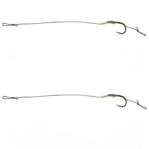 Method Carp Rig 10cm/25lbs 2pk Method Carp Rig 10cm/25lbs 2pk Ready Made