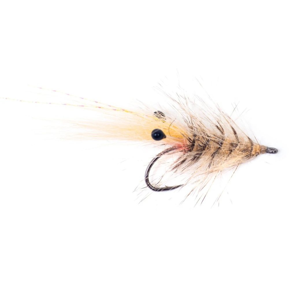 Hackle Shrimp Krok 6 Lopper og Rekefluer