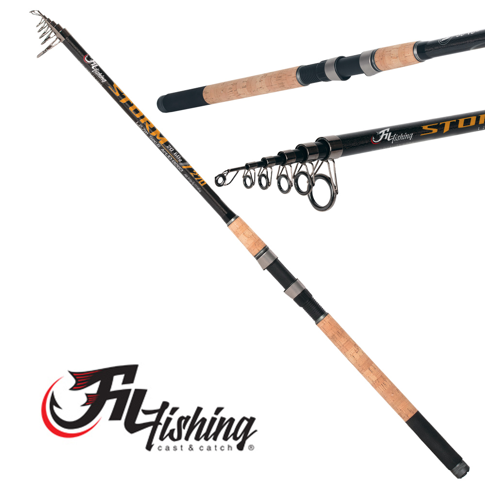 Storm Teleskopstang 3 Meter 20-60gr Teleskop Stenger