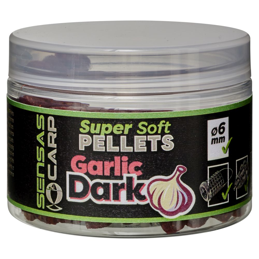 Super Soft Pellets 6mm 60gr Dark Garlic Super Soft Pellets 6mm 60gr Dark Garlic Kommer 2026