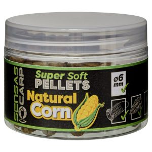 Super Soft Pellets 6mm 60gr Natural Corn Kommer 2026