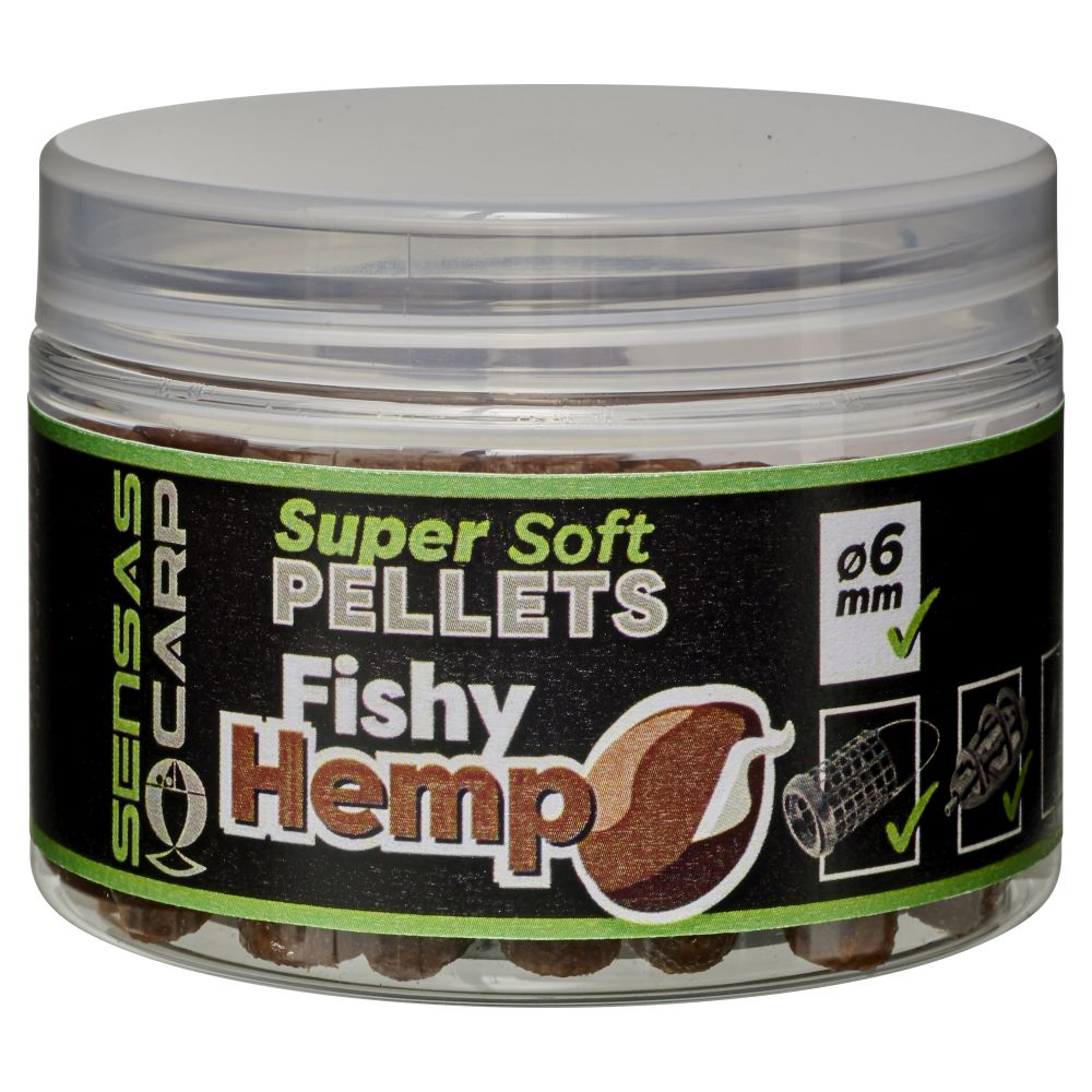 Super Soft Pellets 6mm 60gr Fishy Hemp Super Soft Pellets 6mm 60gr Fishy Hemp Kommer 2026