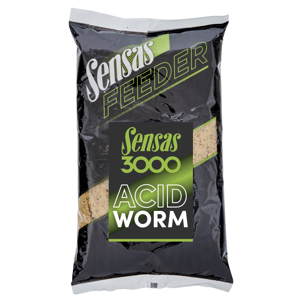 Sensas 3000 Feeder Acid Worm 1kg Kommer 2026
