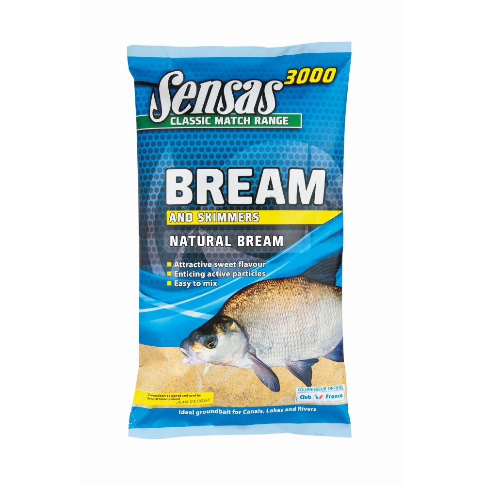 Sensas 3000 Natural Bream Grunnfor